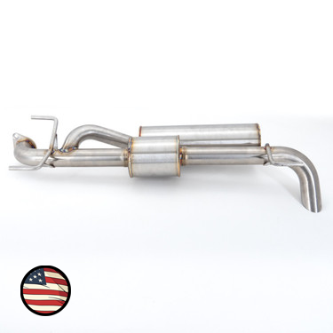 Axleback Exhaust - 2024+ Impreza Wagon 2.5L - Dual Chamber - Turndown