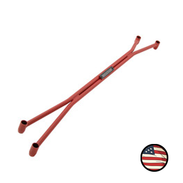 Rear Strut Tower Brace - 2019+ Forester - Wrinkle Red