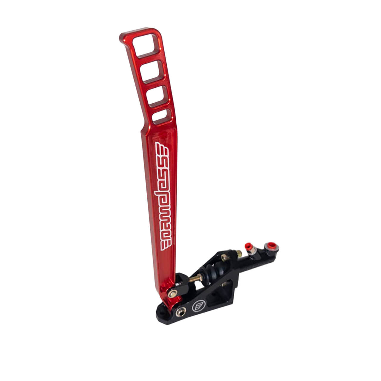Nameless Performance Hydraulic Handbrake - Long (18") Red Handle - No Master Cylinder