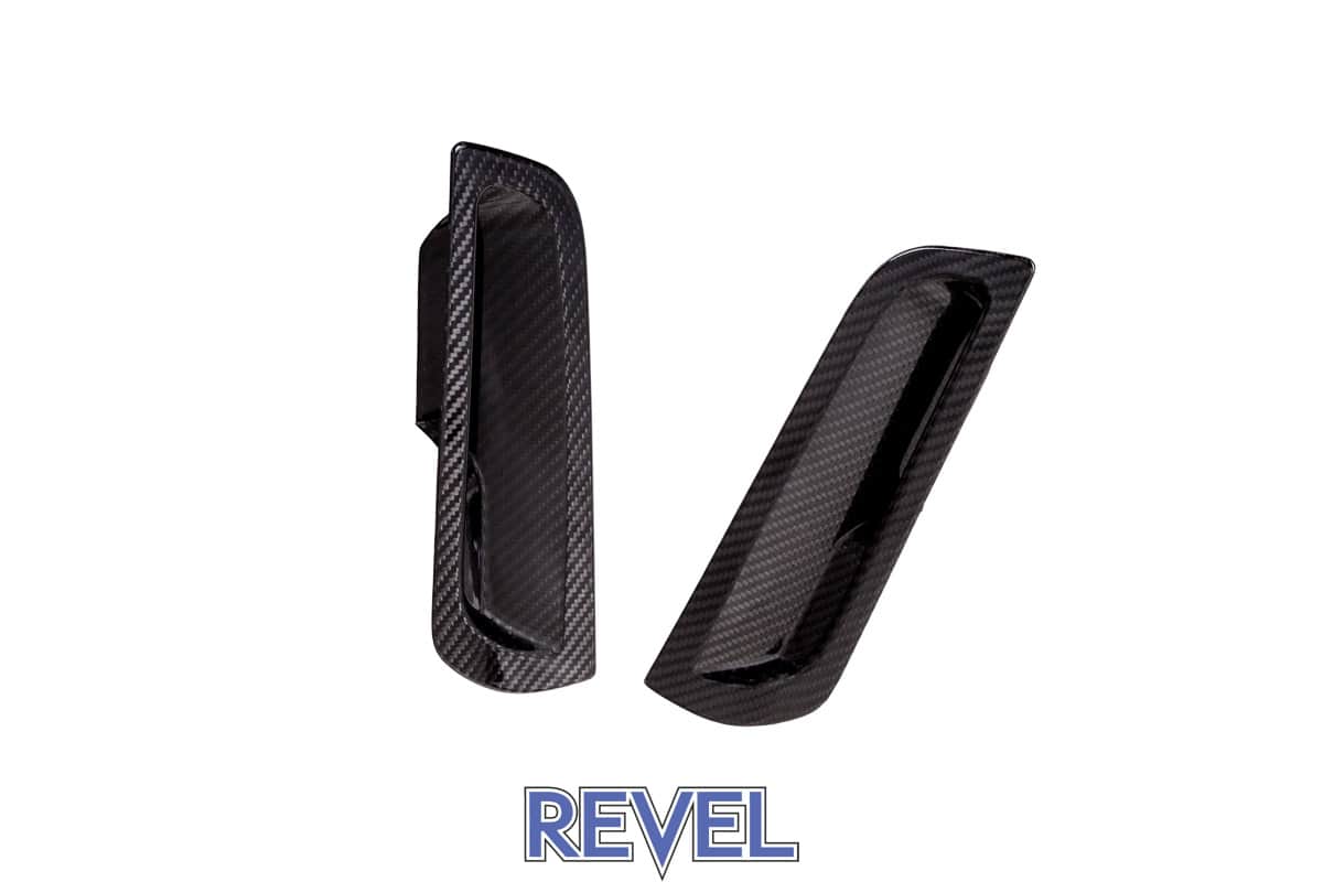 Revel GT Dry Carbon Front Bumper Duct Covers 2023 Toyota GR Corolla - 2 Pieces