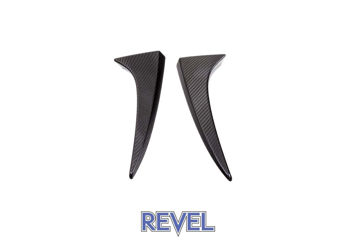 Revel GT Dry Carbon Rear Window Side Spoiler Covers 2023 Toyota GR Corolla - 2 Pieces