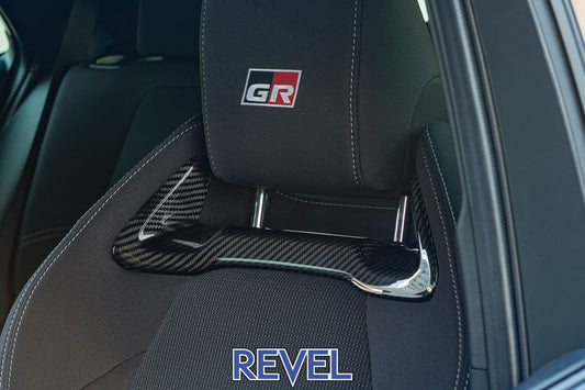 Revel 2023 Toyota GR Corolla GT Dry Carbon Seat Insert Covers  - 2 Pieces