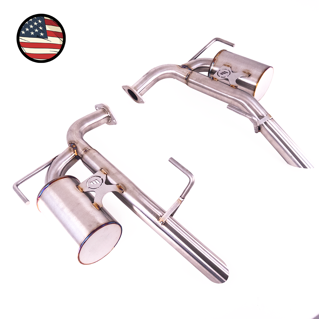 Axleback Exhaust - 2020-2025 Outback XT/Wilderness - Dual Chamber