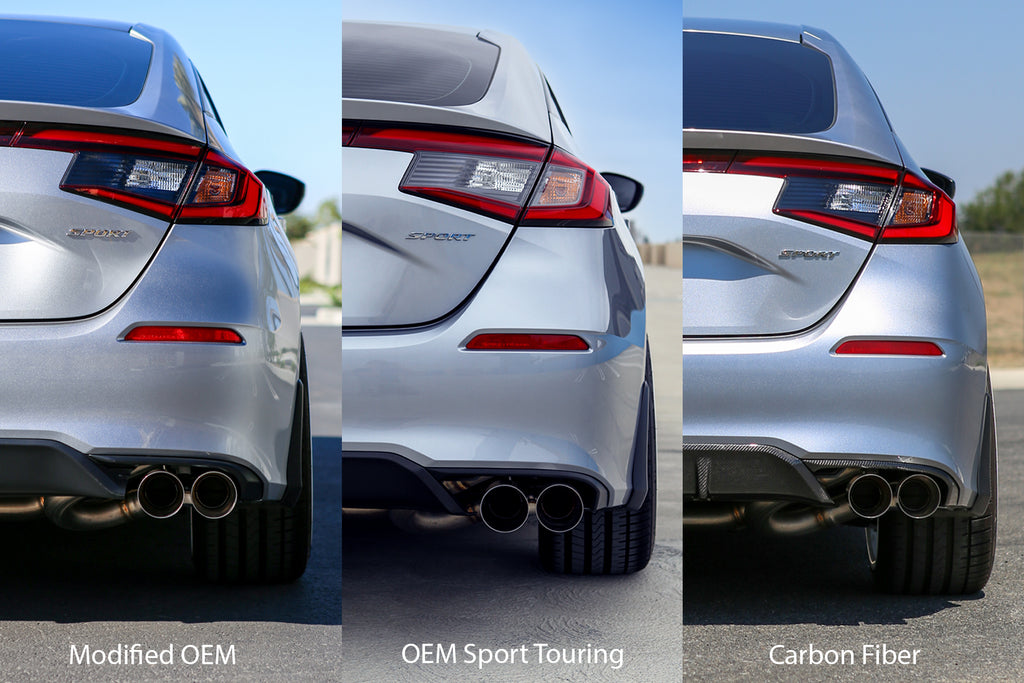 Remark 2022+ Honda Civic Sport Sedan (FE2) Catback Exhaust - Dual Stainless Steel Tips