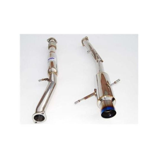 Invidia 02-07 WRX/STi 76mm N1 REGULAR Titanium Tip Cat-back Exhaust