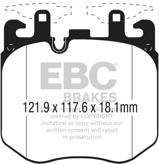 EBC 2020+ BMW M340i / M440i Redstuff Front Brake Pads