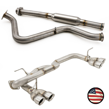 Catback Exhaust - 2017-23 Impreza Sedan - Muffler Delete