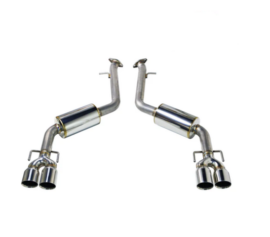 REMARK 17-20 Lexus IS200/300/350 Axleback Exhaust - Stainless Double Wall Tip (Muffler Version)