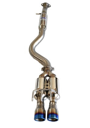 Invidia 2023+ Toyota GR Corolla R400 Rolled Titanium Tip Cat-Back