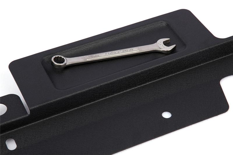 GrimmSpeed 08-14 Subaru WRX & STI Radiator Shroud w/Tool Tray - Black