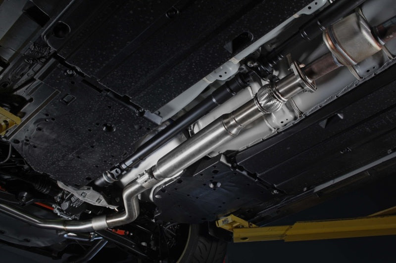 Perrin 22-24 Subaru WRX T304 Stainless Steel Midpipe w/ Resonator