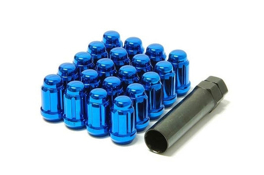 Wheel Mate Muteki Closed End Lug Nuts - Blue 12x1.25