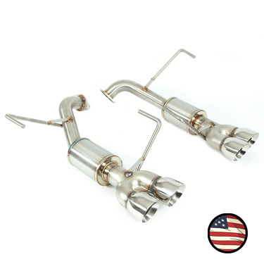 Axleback Exhaust - 2015-2021 WRX / 2015-2018 STi - 4" Muffler - 4" Double Wall Tips