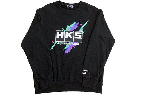 HKS HOODIE SUPER RACING BLACK XXL