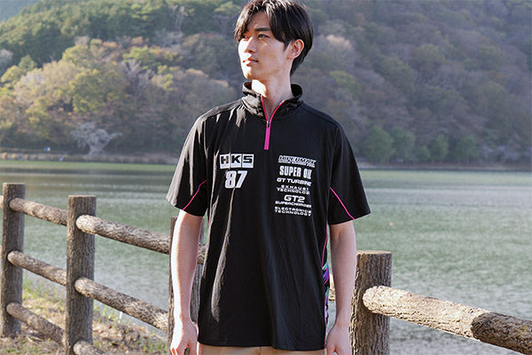 HKS HOODIE SUPER RACING BLACK XXXL