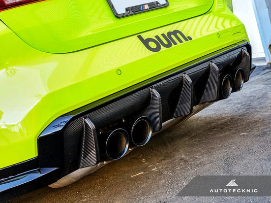 AutoTecknic G8X M3 / M4 Dry Carbon Performante Rear Diffuser