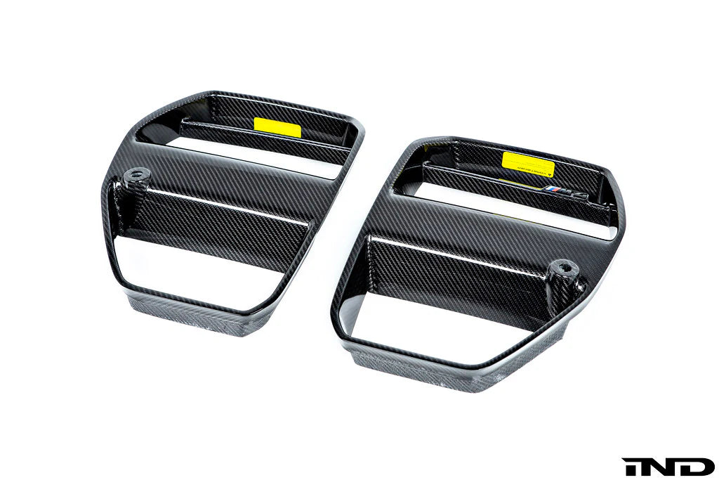 Vorsteiner G8X M3 / M4 Dry Carbon Aero Front Grille - 2x2 Gloss Finish