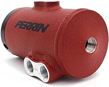 Perrin 08-14 Subaru WRX/STI Red Air Oil Separator