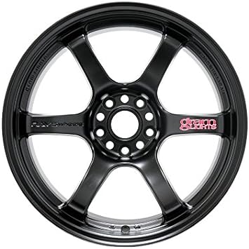 Gram Lights 57DR 18x10.5 +12 5-114.3 Semi Gloss Black Wheel