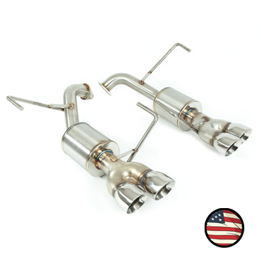 Axleback Exhaust - 2019-2021 Subaru STi/2018 STi RA - 5" Muffler - 3" Double Wall Tips