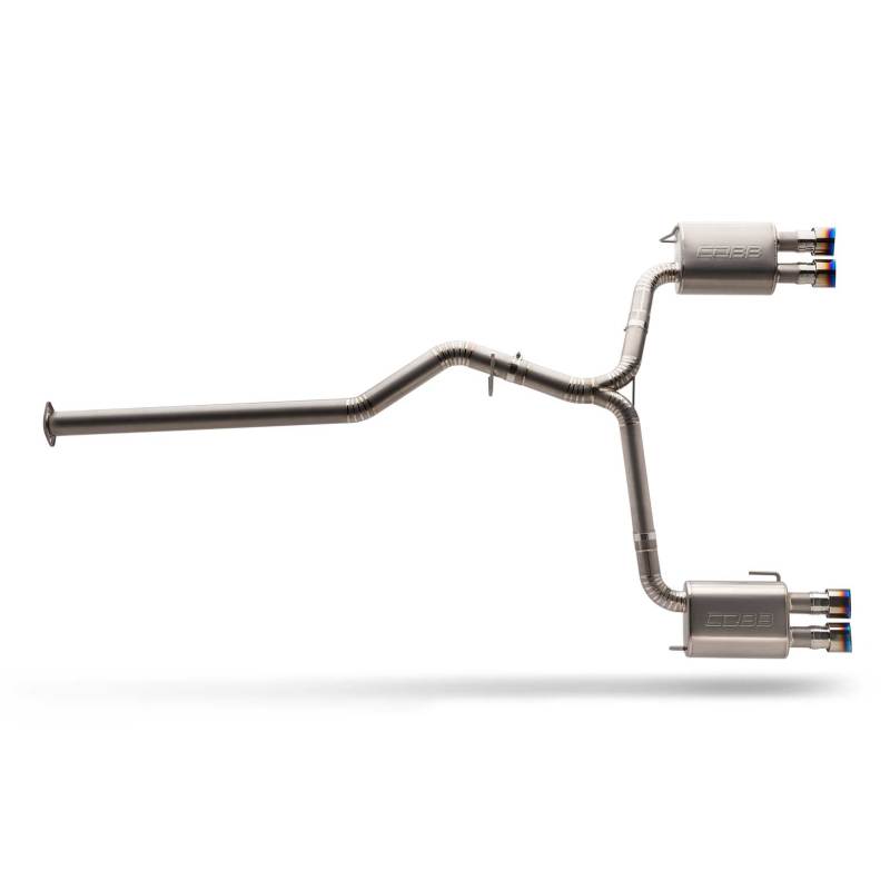 Cobb 22-23 Subaru WRX Titanium Catback Exhaust (Incl. Burnt Ti Tips)