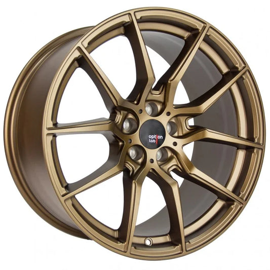 Option Lab R716 18x9.5 +35 5x100 Formula Bronze