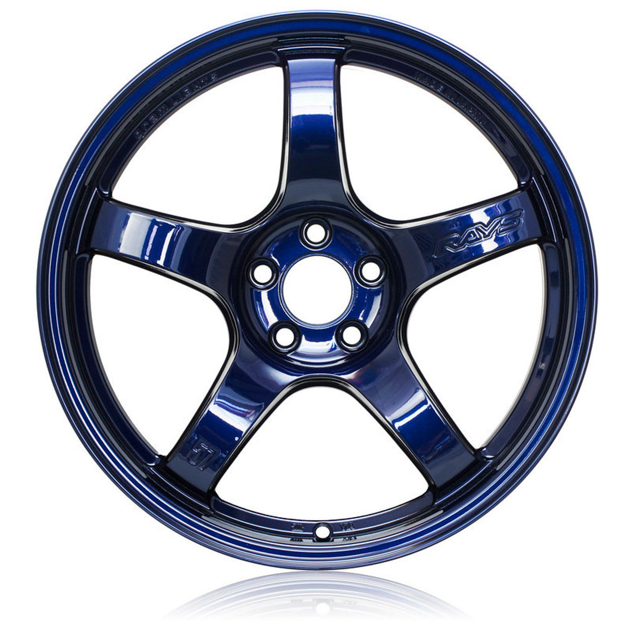 Gram Lights 57DR 18x9.5 +38 5-114.3 Eternal Blue Pearl Wheel