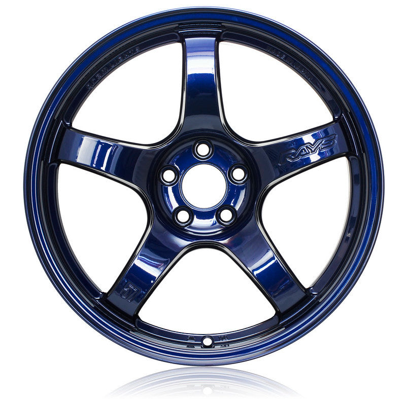 Gram Lights 57DR 18x9.5 +22 5-114.3 Eternal Blue Pearl Wheel