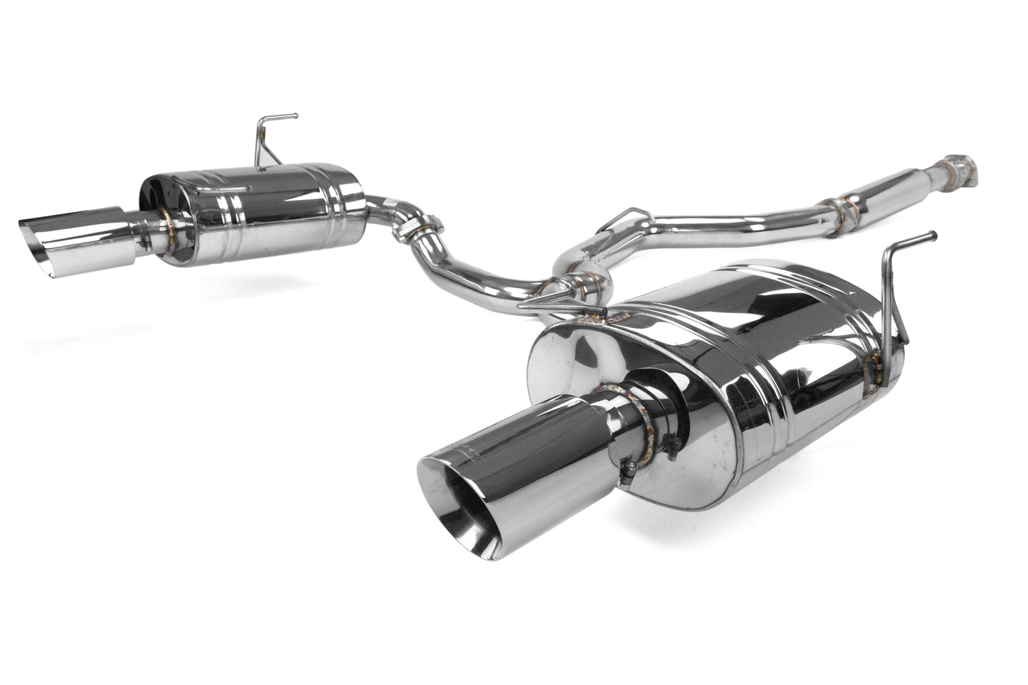 Catback Exhaust - 2008-2010 WRX Sedan - 5" Muffler