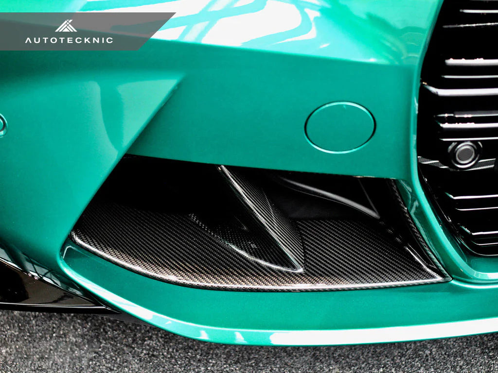 AutoTecknic G8X M3 / M4 Dry Carbon Front Bumper Vent Set