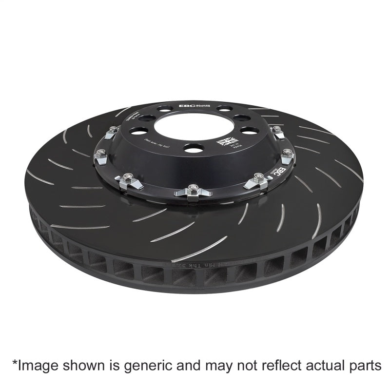 EBC Racing 90-09 BMW Z4 (E85) 2.0L Front 355mm 2 Pc Rotor Replacement (Pair)