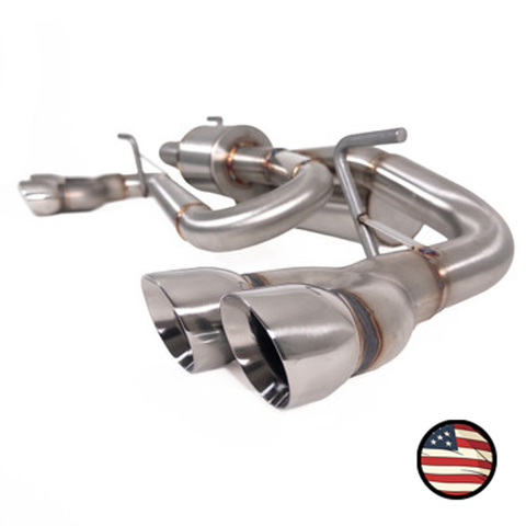 Axleback Exhaust - 2024+ Impreza - Quad Exit 2.0L Dual Chamber
