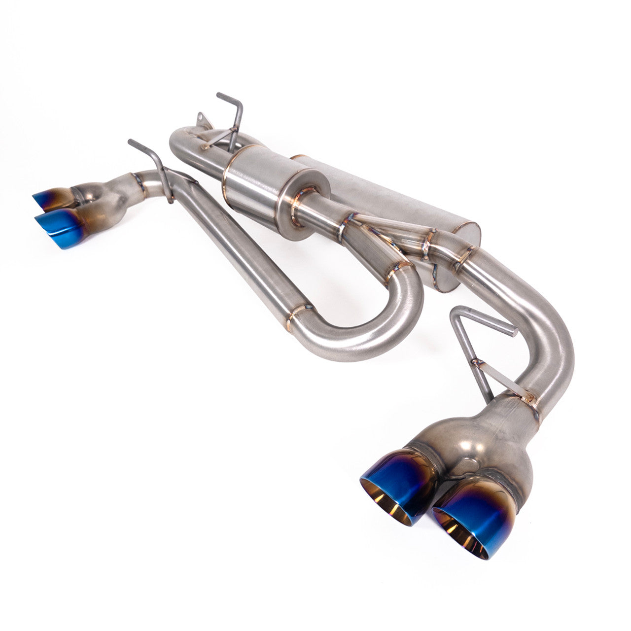 Catback Exhaust - 2024+ Impreza RS - Quad Exit 2.5L Dual Chamber - Neochrome Tip