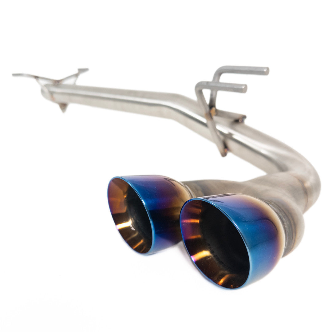 Axleback Exhaust - 2024+ Impreza - Muffler Delete - 3" Dual Neochrome Tip