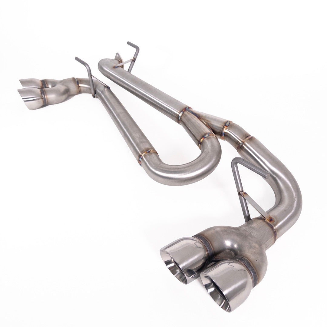 Axleback Exhaust - 2024+ Impreza -  Muffler Delete - Quad Exit - 3" Double Wall Tips