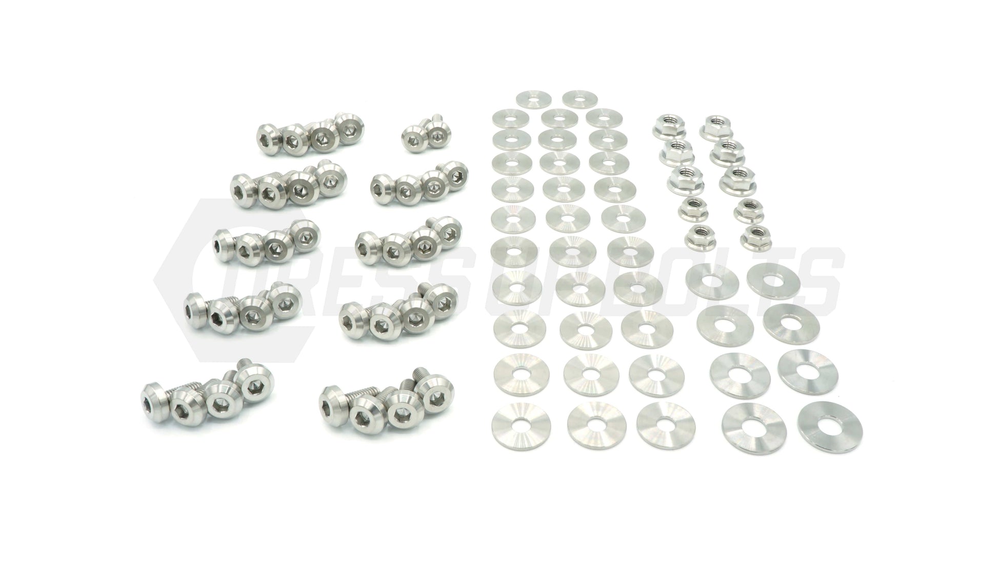 BMW 328i (2006-2013) Titanium Dress Up Bolts Engine Bay Kit - DressUpBolts.com