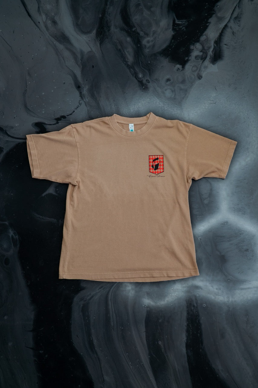 Monaco Tee /// Dark Tan