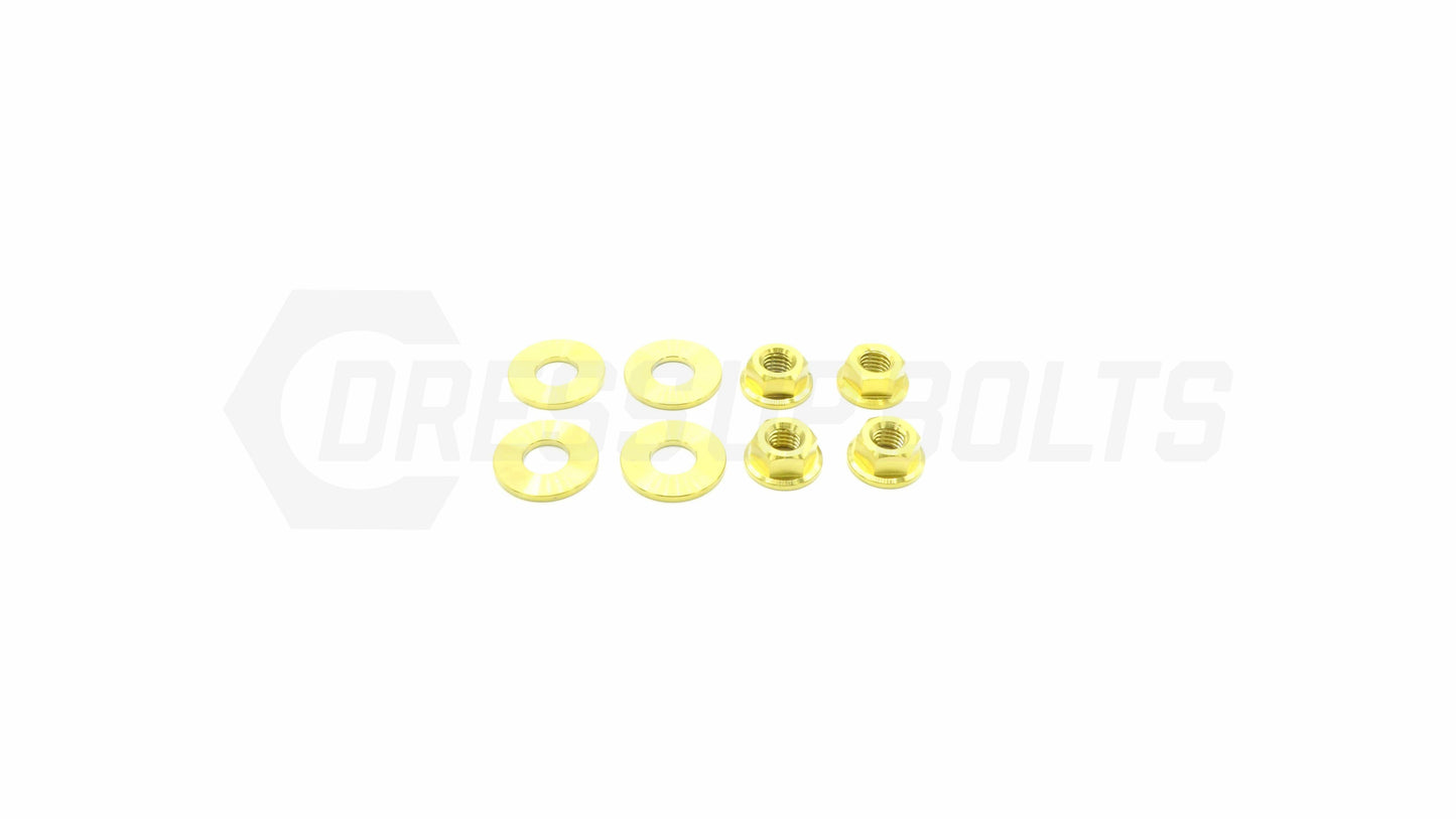 Dress Up Bolts Titanium Hardware Hood Kit - Chevrolet Camaro (2016-Present)