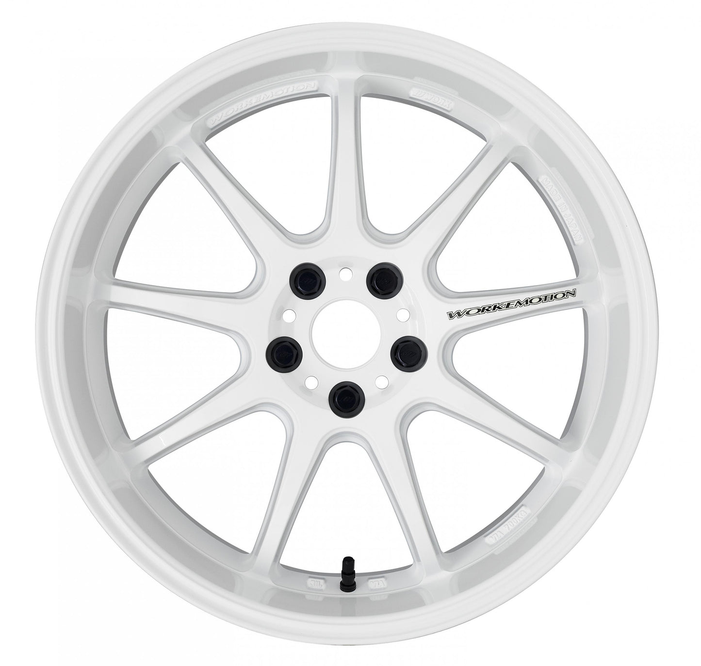 Work D9R 18x9.5 +23 White 5X114.3