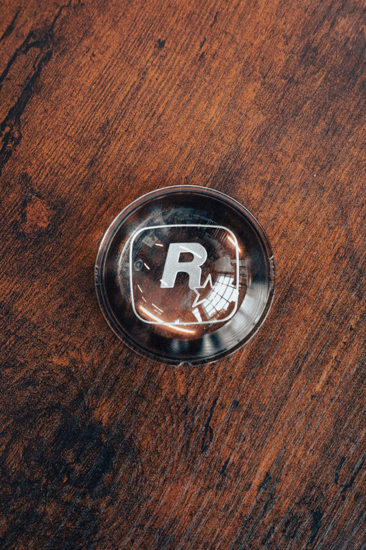 Rockstar Lens Desk Piece