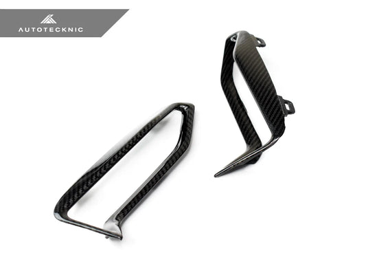 AutoTecknic G20 3-Series M-Sport Dry Carbon Front Bumper Grille Trim Set