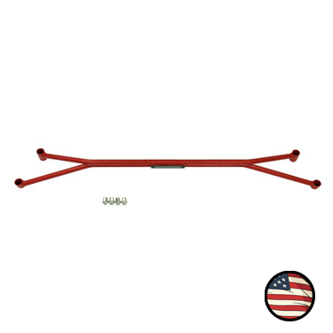 Rear Strut Tower Brace - 2015-2019 Legacy - Wrinkle Red