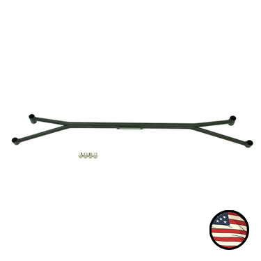 Rear Strut Tower Brace - 2012-2016 Impreza Wagon - Wrinkle Red