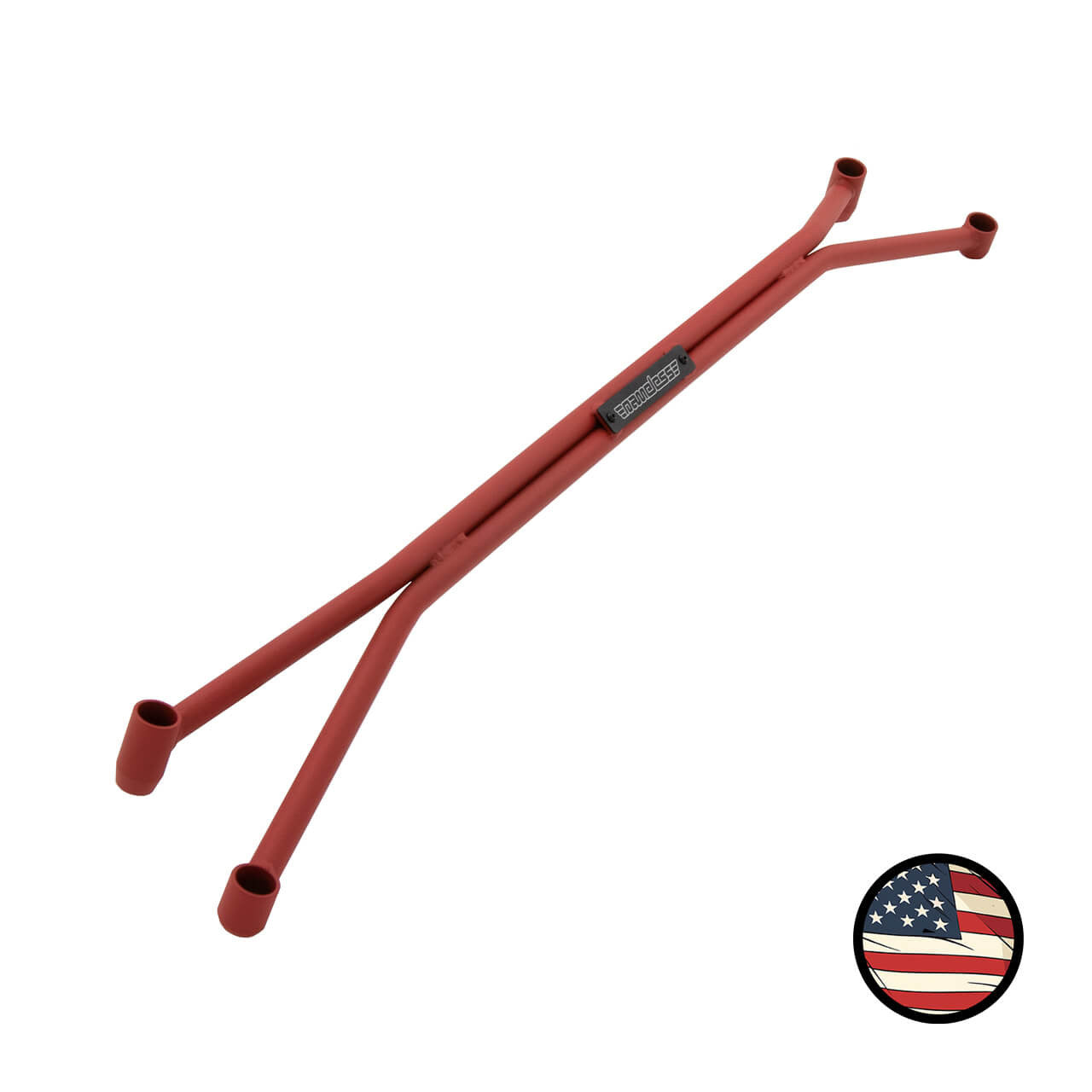 Front Strut Tower Brace - 2012-2016 Impreza Sedan - Wrinkle Red