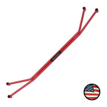 Front Strut Tower Brace - 2019-2024 Forester - Wrinkle Red