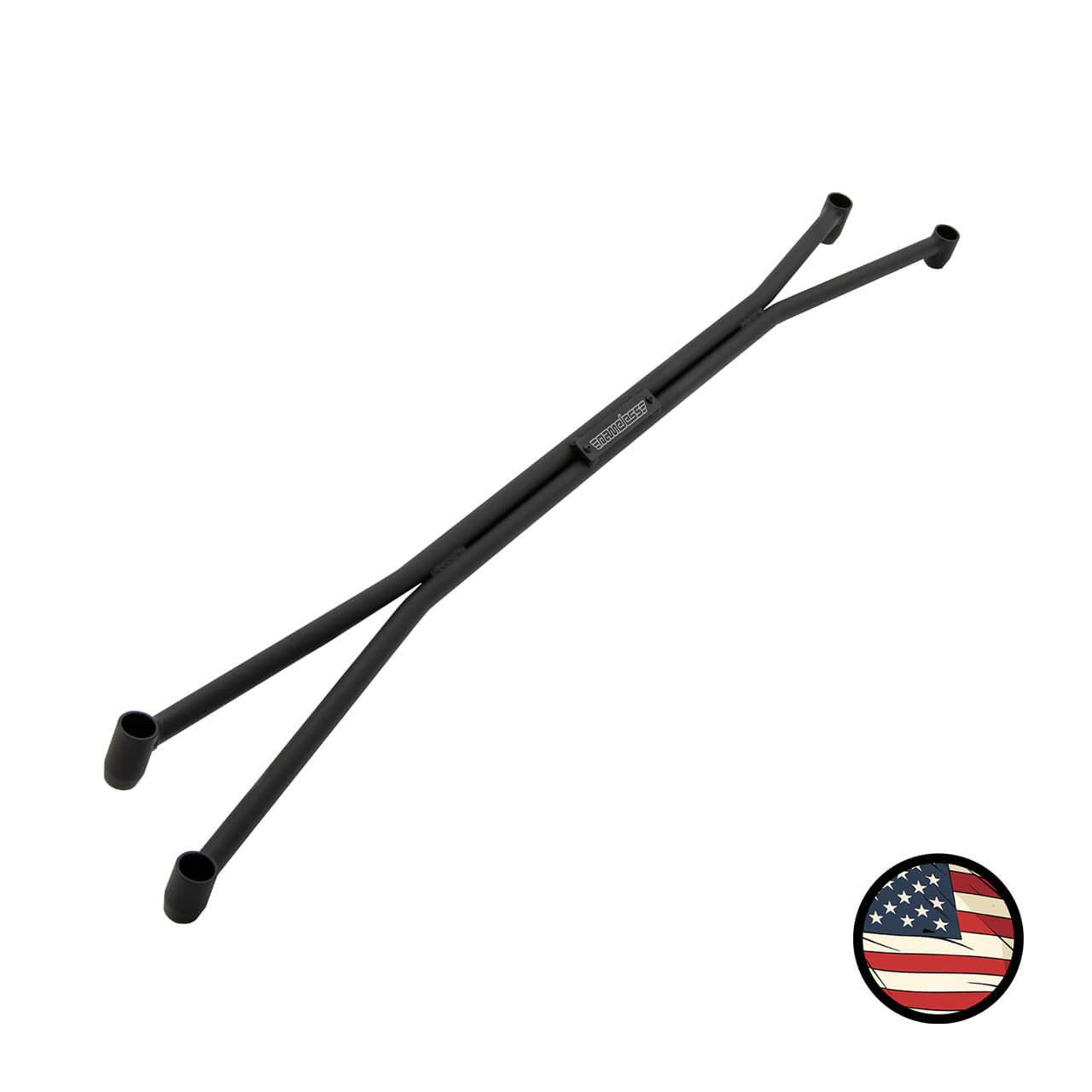 Rear Strut Tower Brace - 2015-2019 Outback - Wrinkle Black