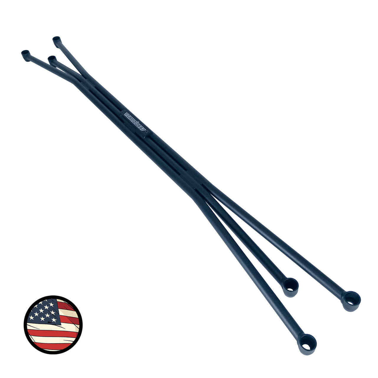 Front Strut Tower Bar - 2016-2020  Kia Optima - Wrinkle Black