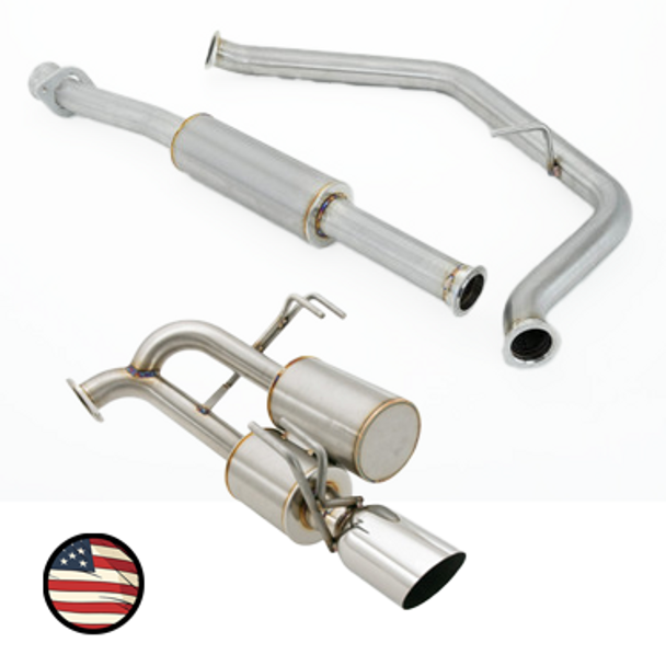 Catback Exhaust - 2019-2024 Forester  - 5" Muffler - 4" Single Wall Tip