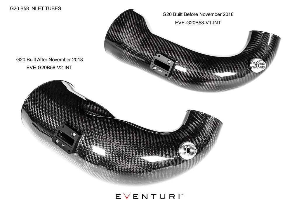 Eventuri BMW G2X / G42 M340i/M440i/M240i B58 Black Carbon Intake System - POST November 2018