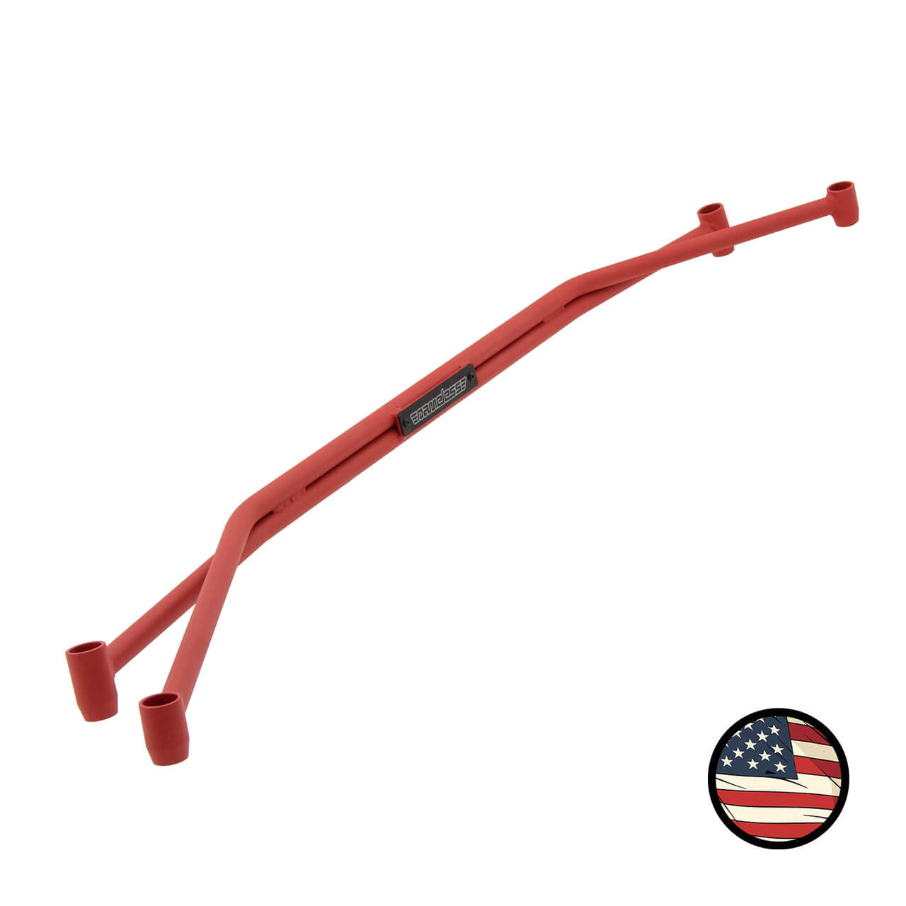 Front Strut Tower Brace - 2020-2025 Outback - Wrinkle Red